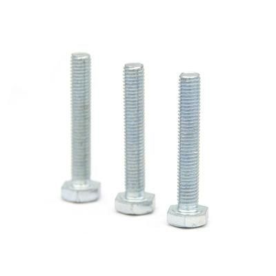 Zinc Plated/Galvanized Grade10.9 - M14 - DIN933, 931 - Hex Bolt/Hexagon Head Bolt - Carbon Steel - B7/42CrMo