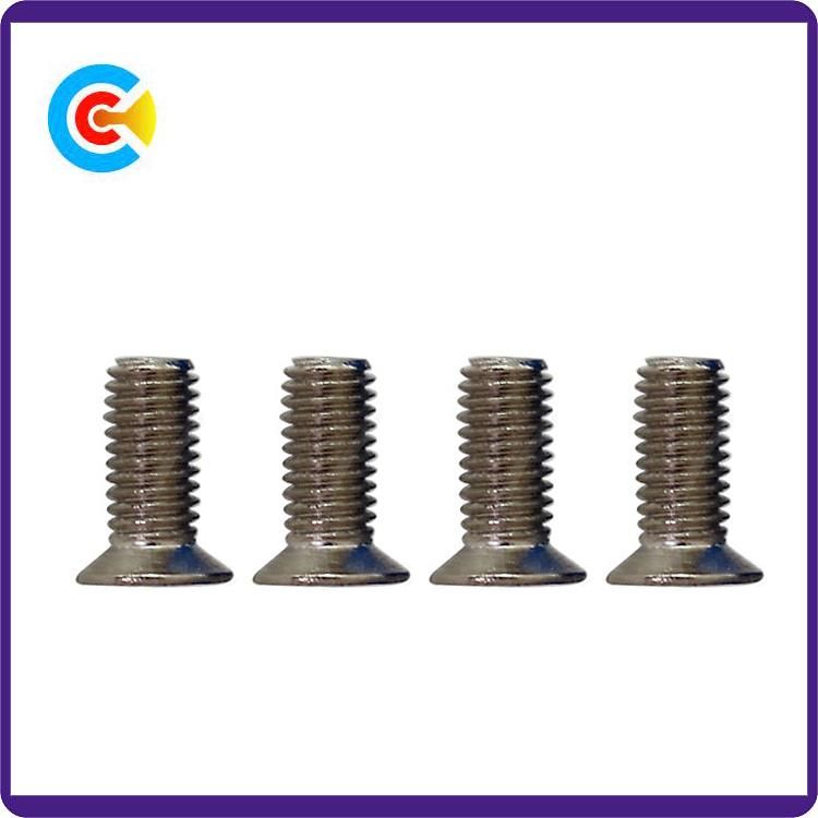 Carbon Steel/4.8/8.8/10.9 M3/Galvanized Cinquefoil/Plum Blossom/Countersunk Head Screw for Electronic/Machinery/Industry Fasteners