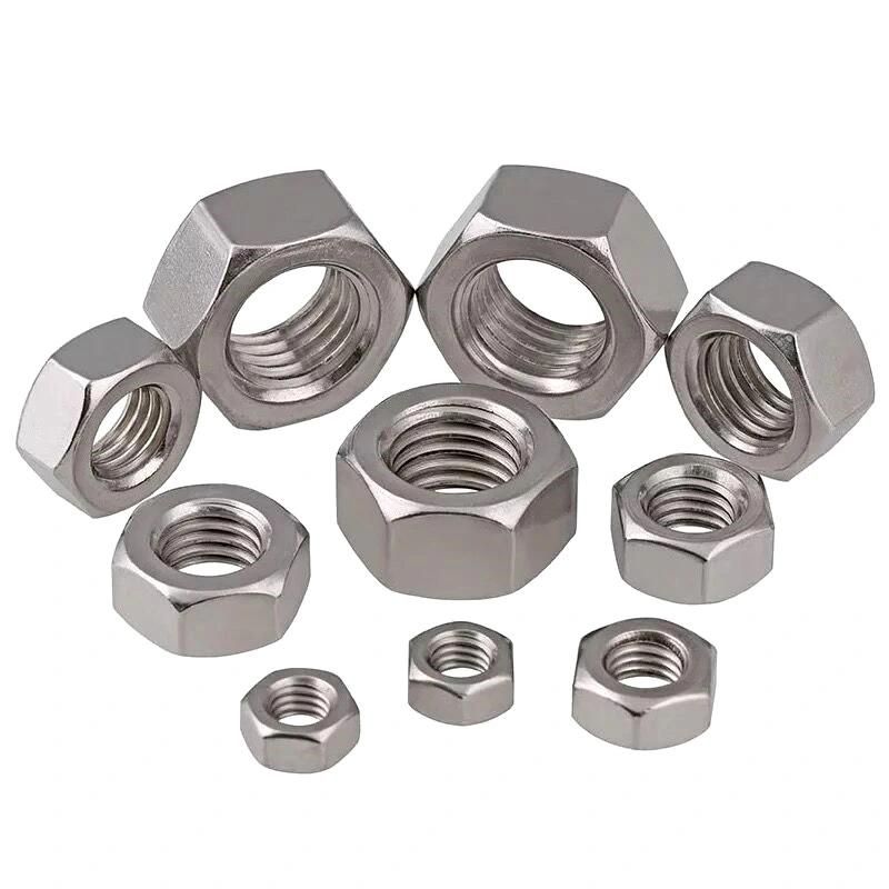 Hex Bolt Zinc Plated Full Thread Hex Cap Bolt and Nut