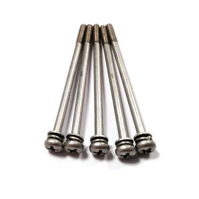 304 Stainless Steel Sems Pan Head Phillips Cross Combined Screw