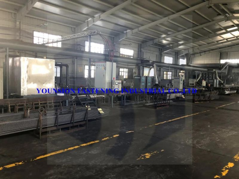 DIN975 DIN976 4.8 8.8 10.9 12.9 SS304 316L ASTM A193 B7 B7m B17 B8 B8m Cl2 A320 L7 L7m Black Plain Natural HDG Galvanized High Strength Threaded Rod Thread Rod
