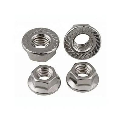 Stainless Steel 304 /316 Hex Flange Nut, Small Box Packing