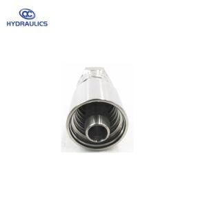 One-Piece Type Stainless Steel NPT Style Hydraulic Hose Connectors Fittings
