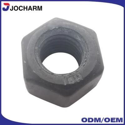 ASTM A194 2h Black Oxid Carbon Steel Hex Heavy Structural Nuts