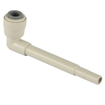 Xhnotion Pneumatic 3/8&prime; &prime; Tube Od Plug in Elbow Water Filter Fitting