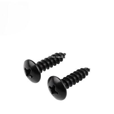 12-150mm Pan Head Carbon Steel Black Phosphorus Cross Recessed Self Tapping Screw