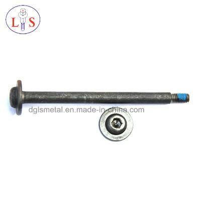 Round Head Hexagonal Socket Machine Bolt with Washer (Nylok)