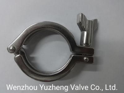 SS304 Sanitary Stainless Steel 1/2&prime;&prime; Pipe Clamp