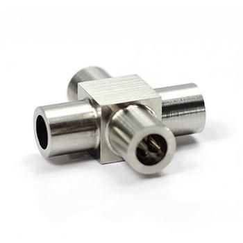 Chinese Manufacturer Ultrahigh Purity Stainless Steel Mini Butt Weld Fitting Union Crosses