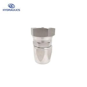 CNC Manufacturing Eaton Bsp Jic Orfs Metric Rubber Hose Fitting