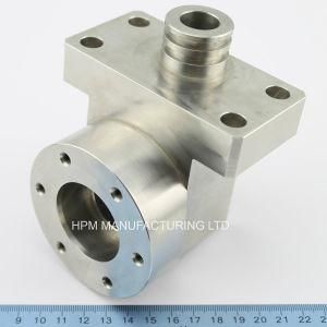 Customized High Precision Machining Stainless Steel Part Mounted End Fitting Valve for Offshore Oil and Gas Industry