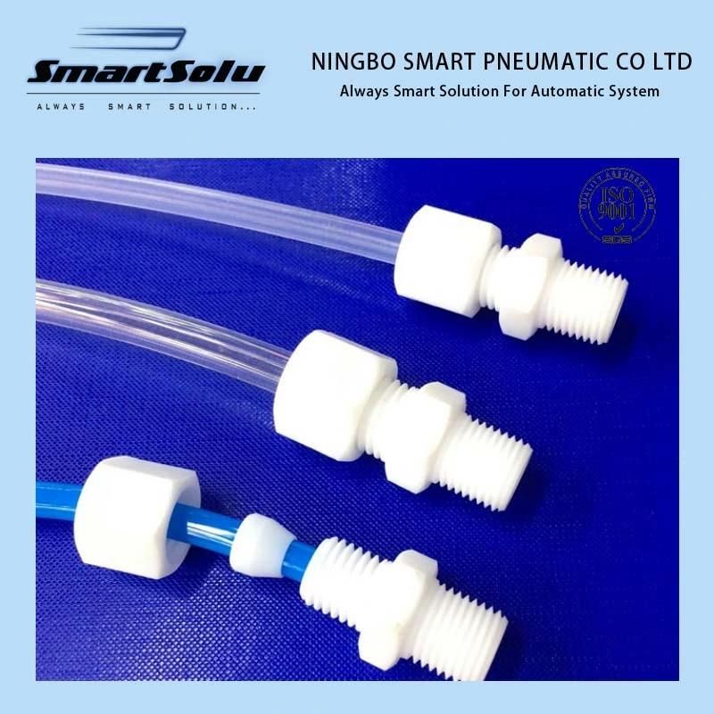 Swagelok PTFE PP PVDF Stainless Steel Brass Compression Fittings