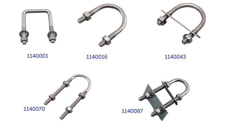 U Bolt with Washer and Nut Clamp 3 Inch U Bolt 6 Inch U Bolt