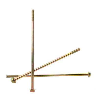 Color Zinc Plated Hex Flange Washer Phillips Head Extra Long Bolts