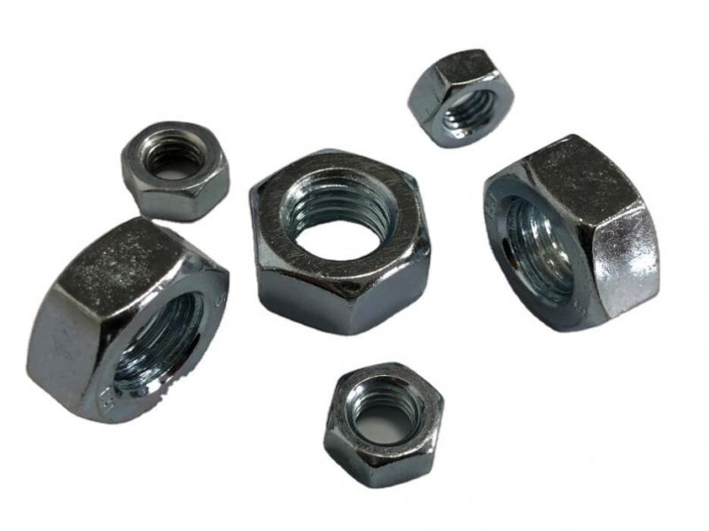 Hex Nut DIN934 ISO4032 Hexagon Nuts Zinc Plated