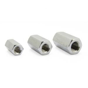 DIN6334 Zinc Plated Long Hexagon Coupling Nut