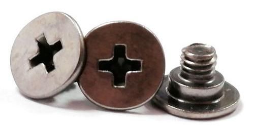Customized 304 Stainless Steel Ultra Low Phillips Shoulder Fastener Screws