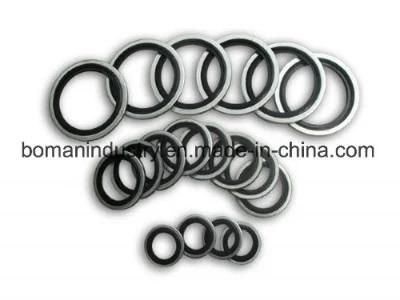 1/8 Inch Size Bonded Seal Rubber Seals Self-Centering Bonded Seals