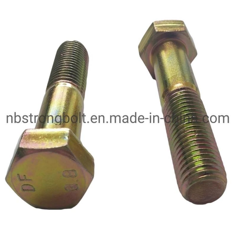 High quality Hex Bolt with Half Thread