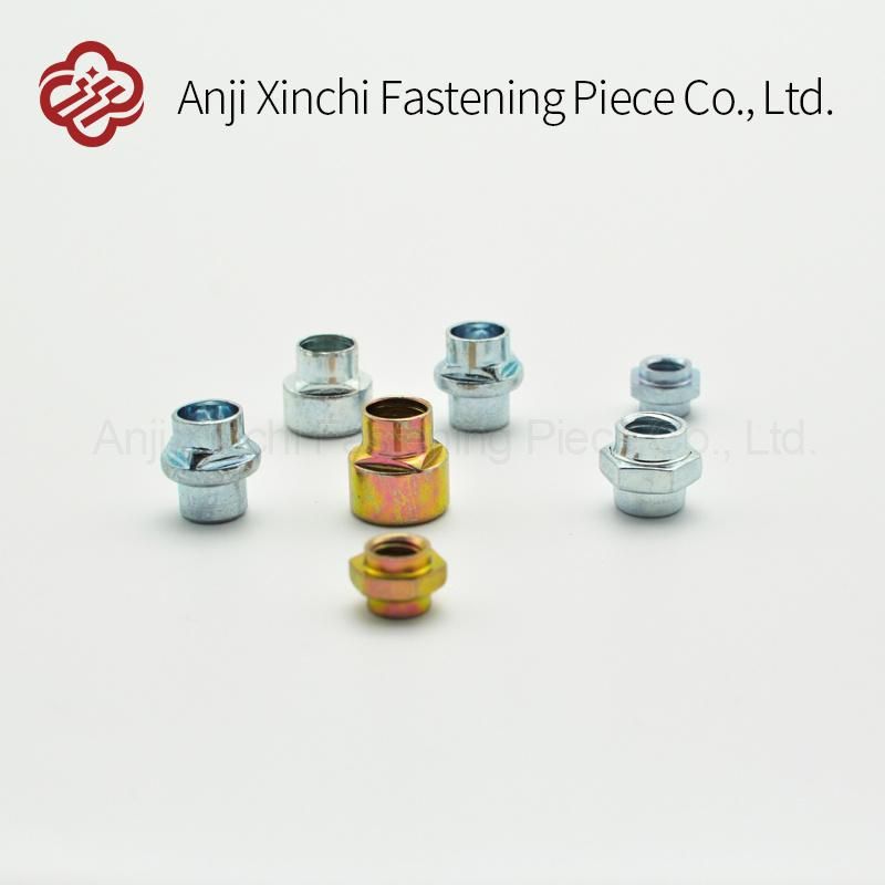 Galvanized Carbon Steel Metric Hexagon Nut ISO9001 Fastener