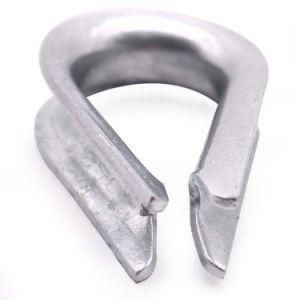 Electro Galvanized DIN6899A Wire Rope Thimble