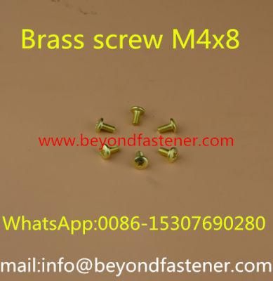 Brass Screw Bolts Pan Head Machine Screw AC Screw Supplier