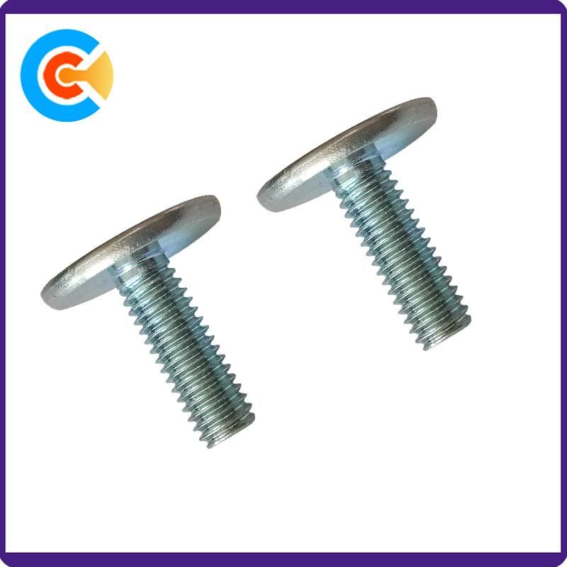 Carbon Steel Nonstandard Customized Round Head Screw Thumb Screw