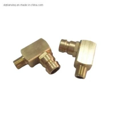 Hasco Mold Brass Elbow Water Hose Nipple Push Fitting