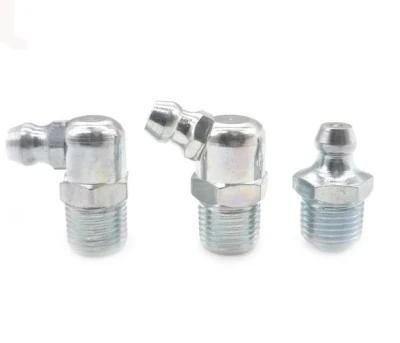 Nozzles, Straight, 45/90 Degree, Zinc / Yellow Zinc Plated