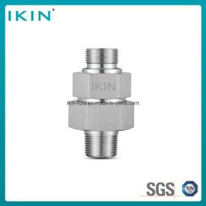 Ikin Stainless Steel Tubular Check Valve Test Couplings for Pressure Checking Hydraulic Test Connector Hose Fitting