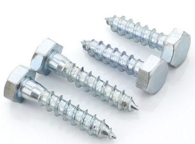 China Manufacturing Wholesale Price Bolt and Nut Screw Washer DIN571 Metric Galvanized Hex Bolt