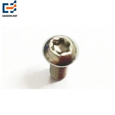 JIS B1107 Stainless Steel A2-70 Pan Head Machine Screw M4 M6 Pan Head Torx 6-Lobular Bolts