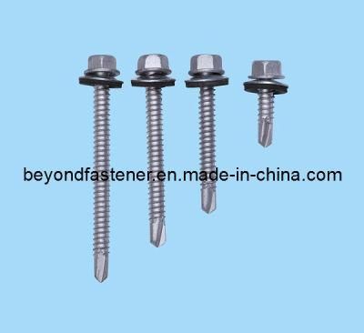 SDS Self Drilling Screw with EPDM Rubber Washer Roofing Ruspert As3566 30 Cycles