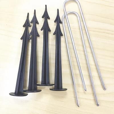 Plastic Nails for Fixing Ground Cover and Artifical Grass