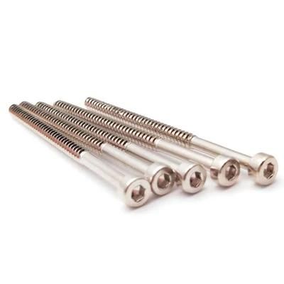 Steel Half Thread Self Tapping Low Socket Head Cap Screws