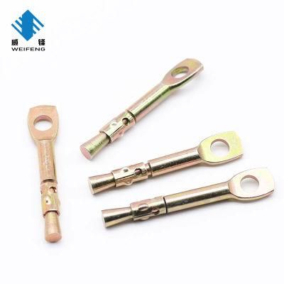 Hot Sale Yellow Zinc Plated Tie Wire Anchor