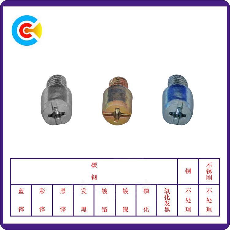 DIN/ANSI/BS/JIS Carbon-Steel/Stainless-Steel Non-Standard Phillip/Slot Anti-Theft Anti-Loose Round Head for Buidling