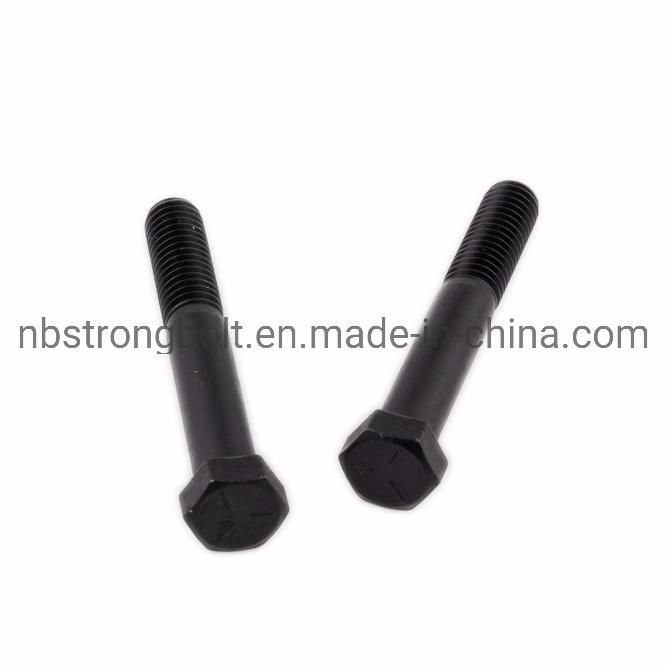 SAE J 429 Hex Head Cap Screw with Black
