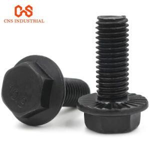 Grade 10.9 Black Carbon Steel Flange Bolt