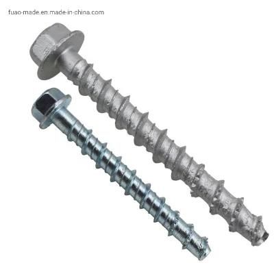 M10 X 80mm Steel Galvanized Concrete Screw Anchor