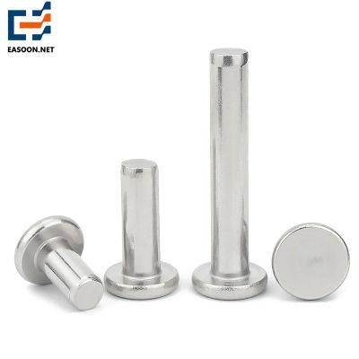 Flat Head Aluminum Rivet Solid Aluminum Rivet Rivet 2mm 2.5mm Solid Non-Standard Rivets Special Rivets Iron Rivets 304 Stainless Steel Rivets