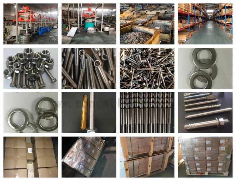 Stainless Steel DIN975 Thread Rod in Bolts and Nuts