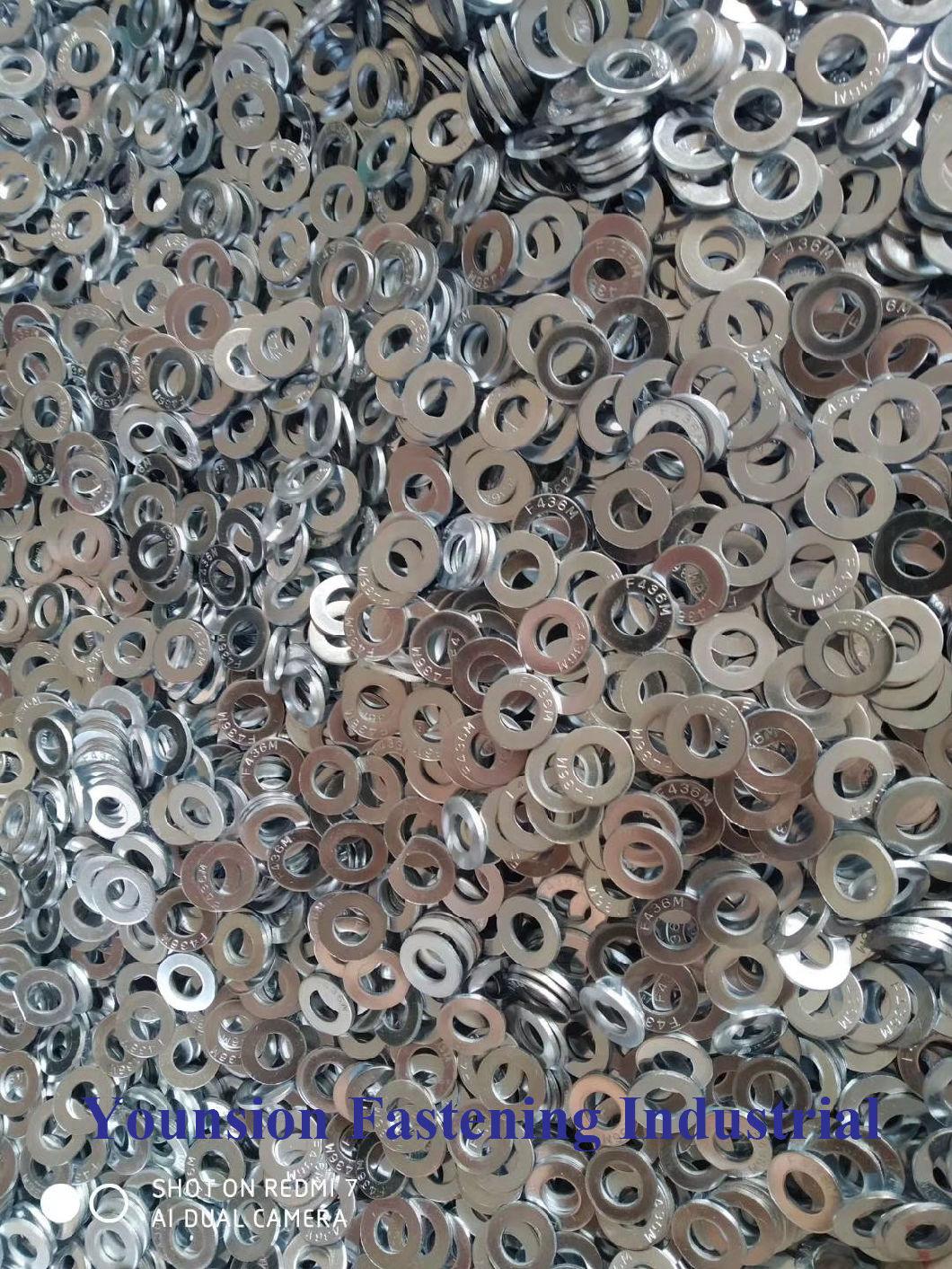 White Zp, Yellow, Black DIN125 and F436 Washer in Different Grade