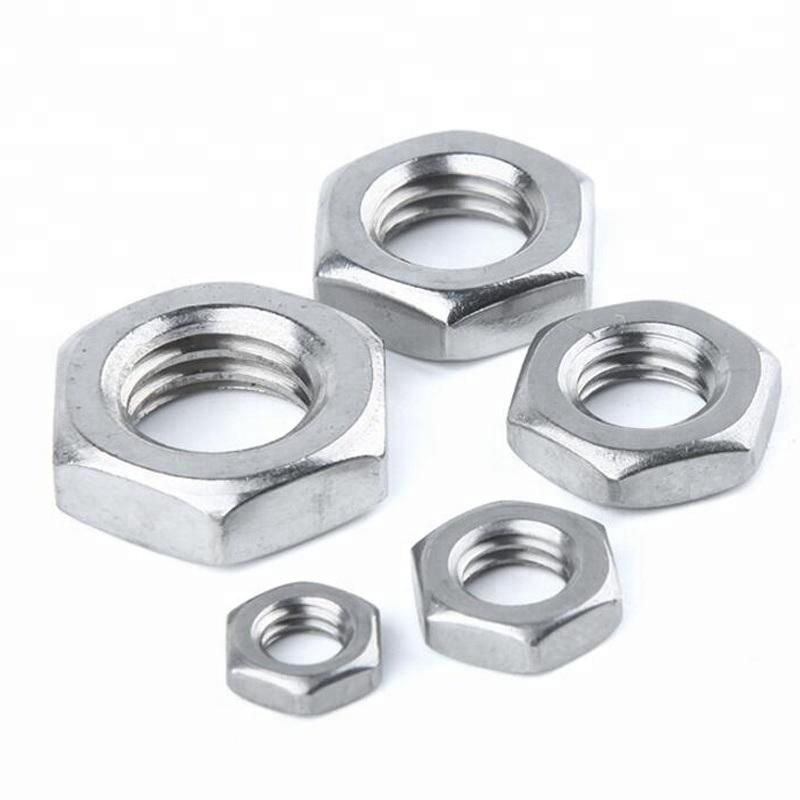 Hex Jam Nut, L Thread