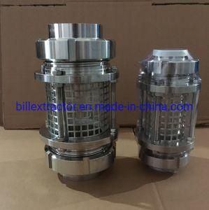 Stainless Steel Sanitary 304 with Union Connection Pipe Sight Glass