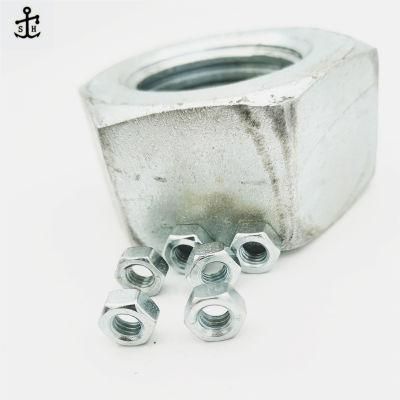 Fast Shipping Environmentally Friendly Zinc Plating ANSI/ASME B 18.2.2 Hex Flat Nuts and Hex Flat Jam Nuts Made in China