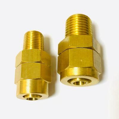 Brass Oil Union and Flare Nut Quick Water Coupling
