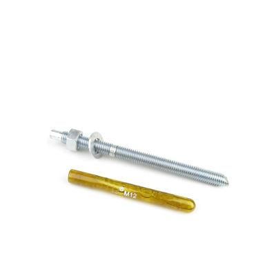China Wholesale Fastener Hardware Outstanding Durability Hex Head Chemical Anchor and Inverted Cone Type Chemical Anchor
