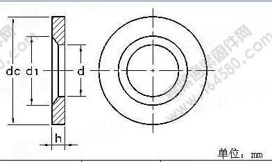 Various Slotted Washers with Various Materials Precise stainless Steel