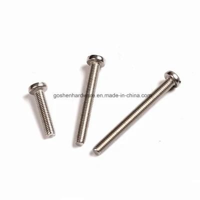 Stainless Steel Slotted Pan Head Machine Screw